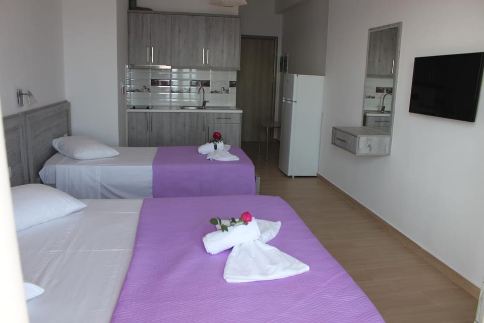Bed, Kitchen or kitchenette, Photo of the whole room, Bedroom