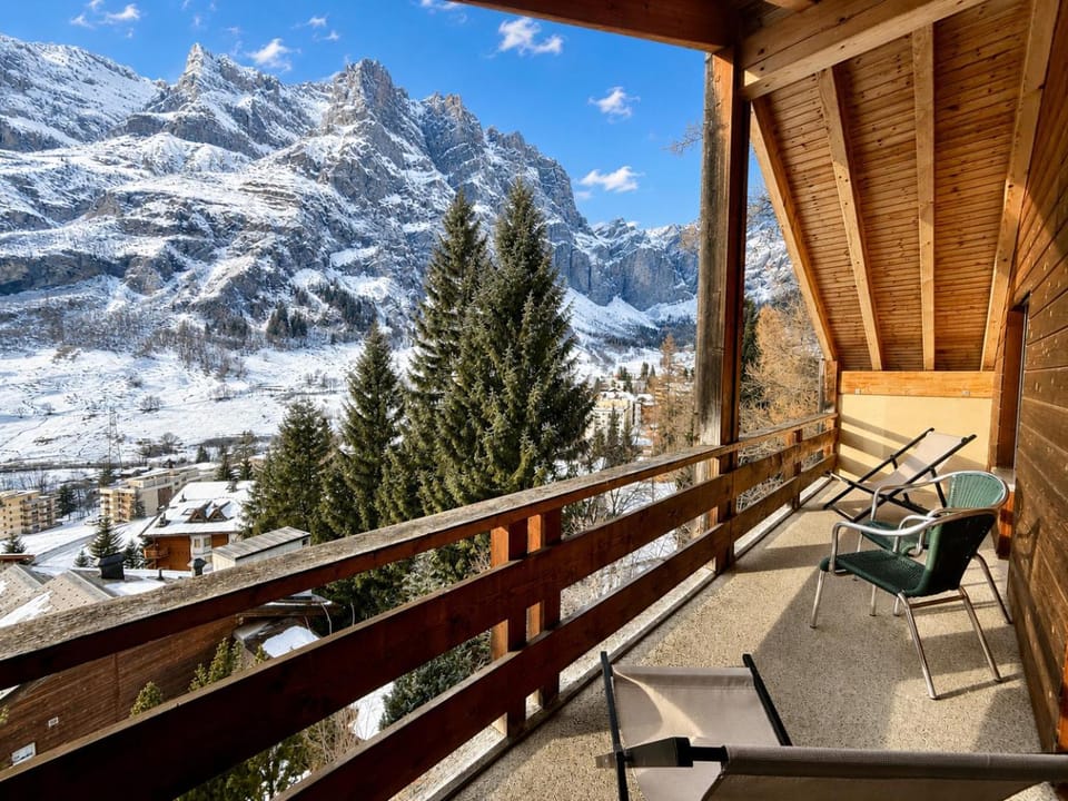 Winter, View (from property/room), Balcony/Terrace