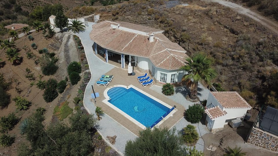 Property building, Bird's eye view, Swimming pool