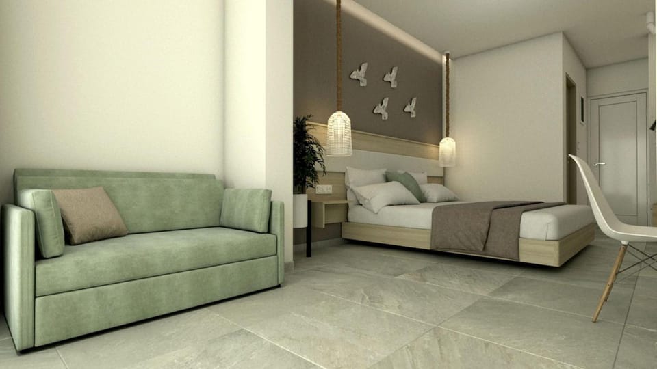 Photo of the whole room, Seating area, Bedroom