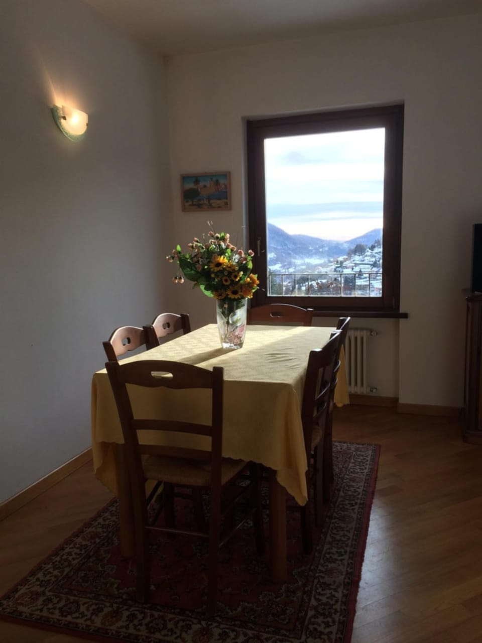 Winter, Dining area