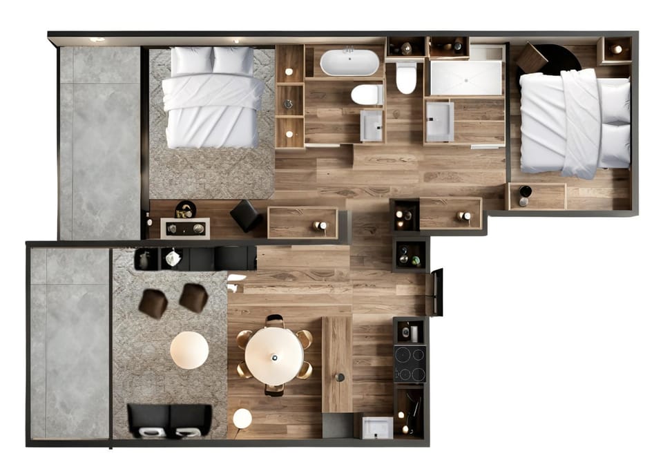 Photo of the whole room