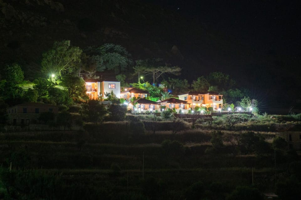 Property building, Spring, Off site, Night, Bird's eye view, Summer