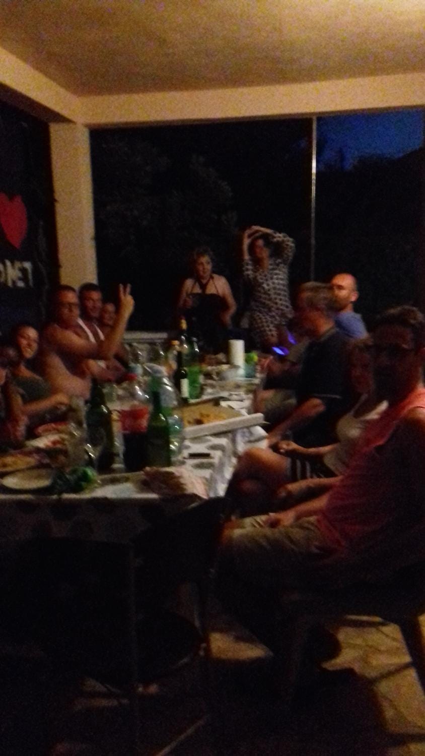 group of guests