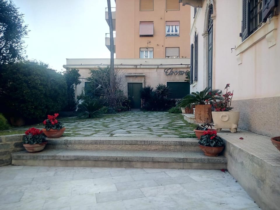 Facade/entrance, Garden view