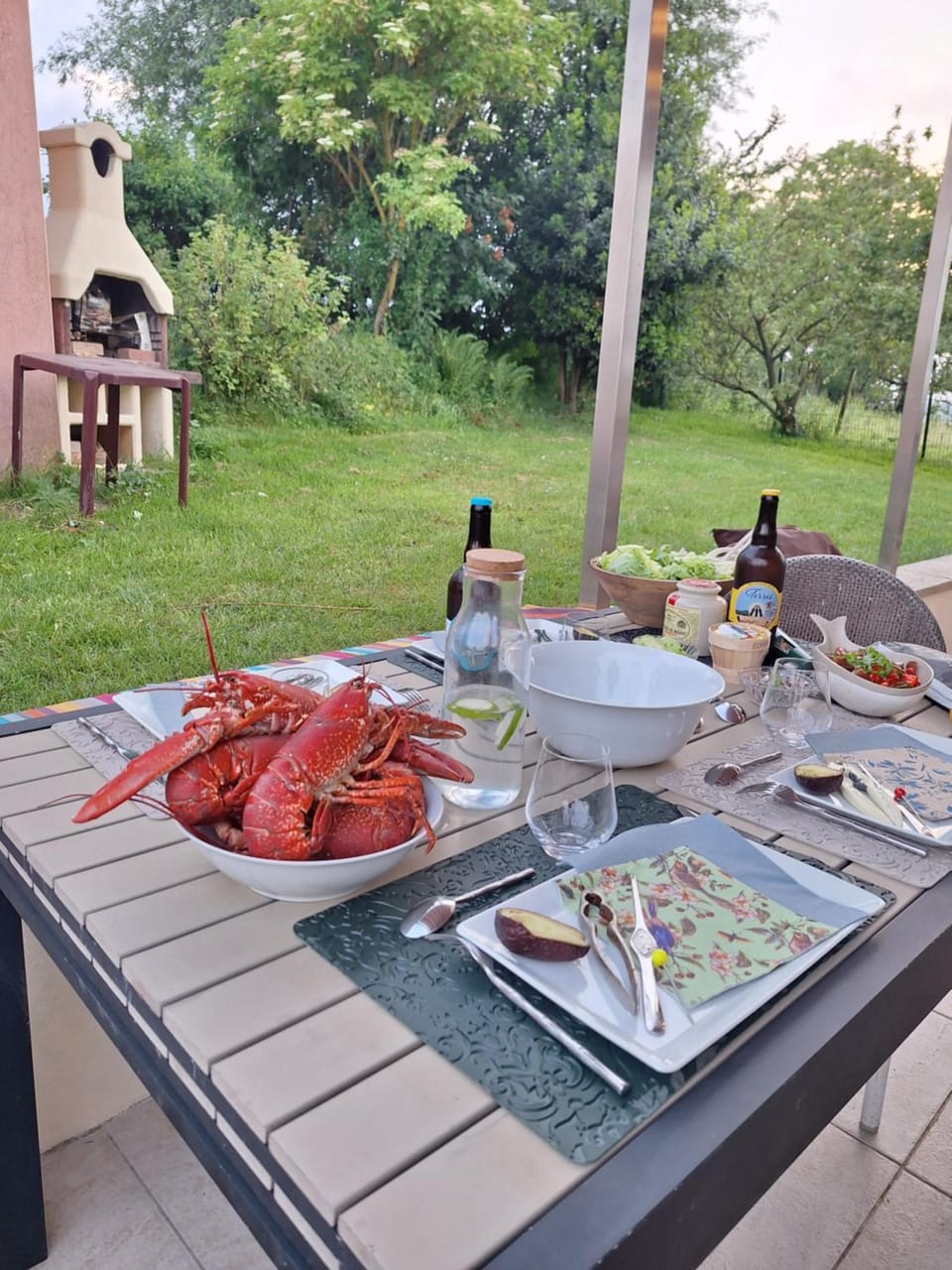 BBQ facilities, Garden, Dining area, Garden view