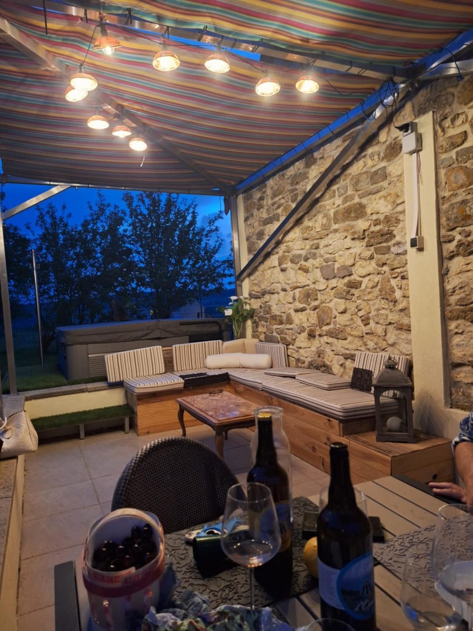 Patio, Hot Tub, Balcony/Terrace, Living room, Dining area, Open Air Bath