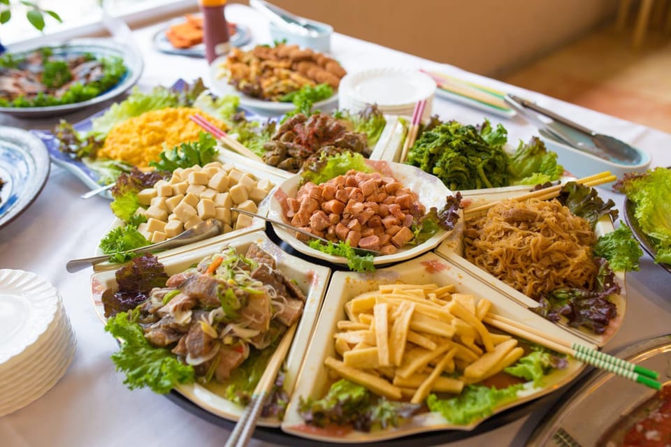 Food close-up, Buffet breakfast