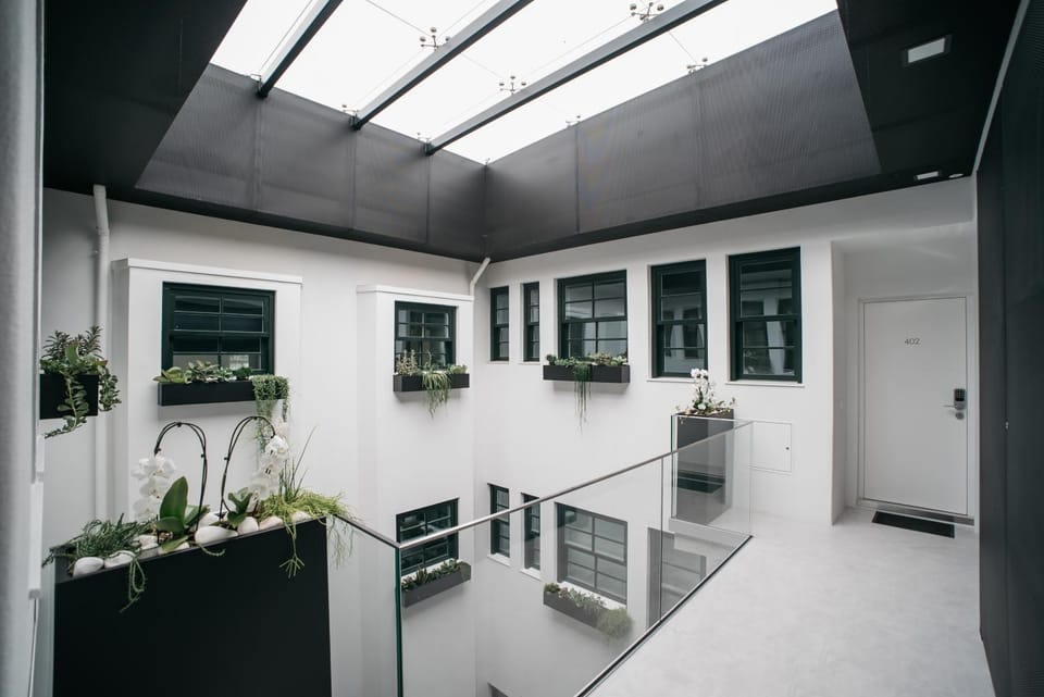 Inner courtyard view