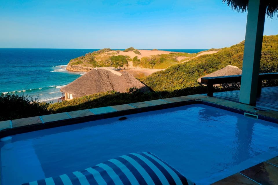 Day, Natural landscape, Beach, Pool view, Sea view, Swimming pool, sunbed
