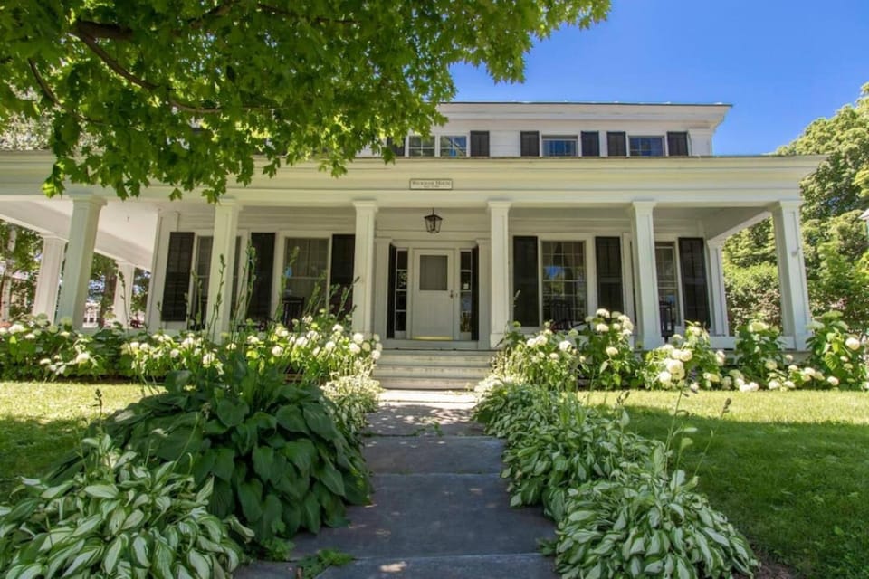 Picture Postcard Mansion in Manchester Village House in Vermont