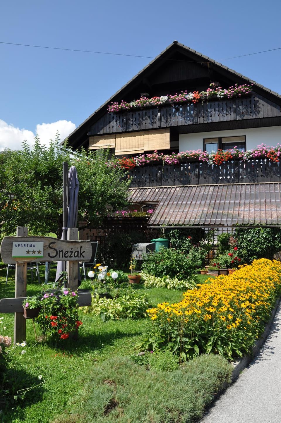 Property building, Garden