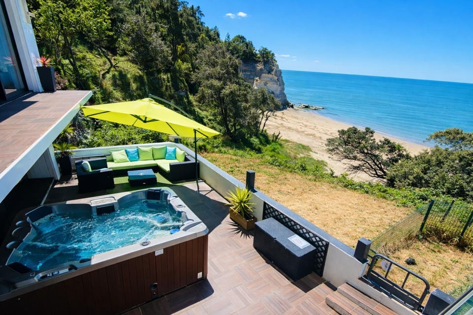 Garden, Hot Tub, Balcony/Terrace, Spa and wellness centre/facilities, Sea view