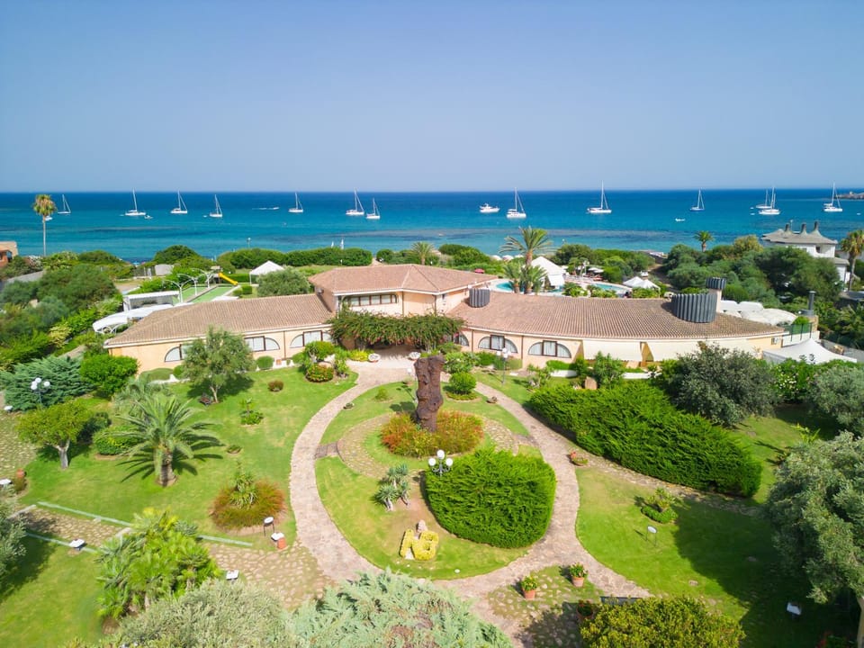 Bird's eye view, Garden, Sea view
