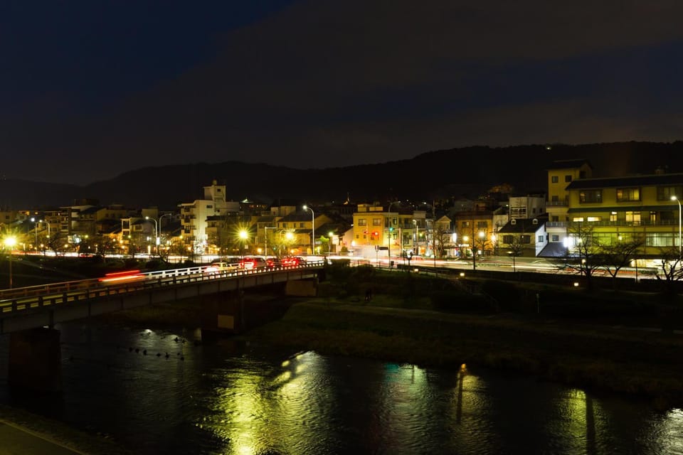 Night, City view, Mountain view, River view