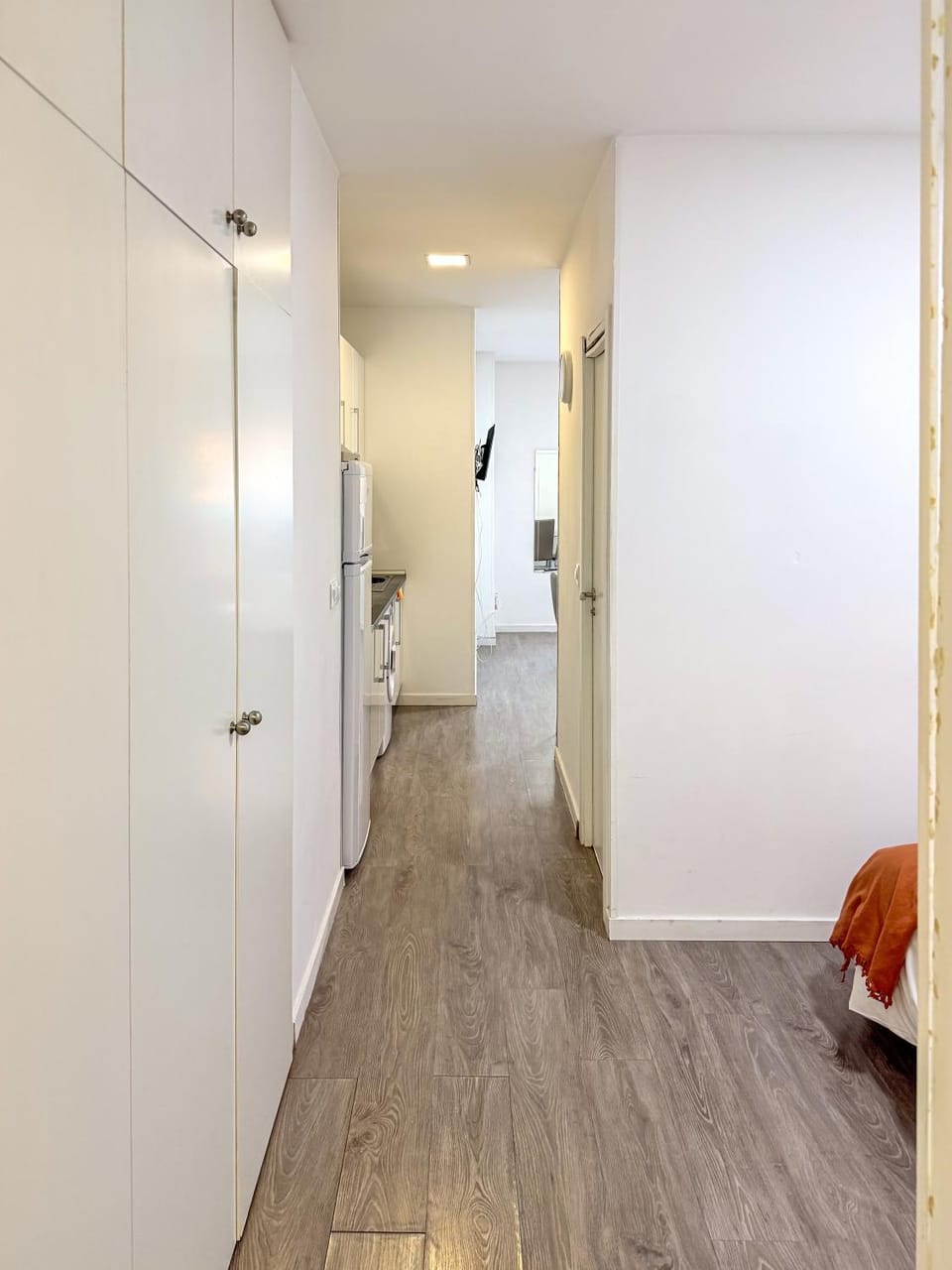 Kitchen or kitchenette, wardrobe