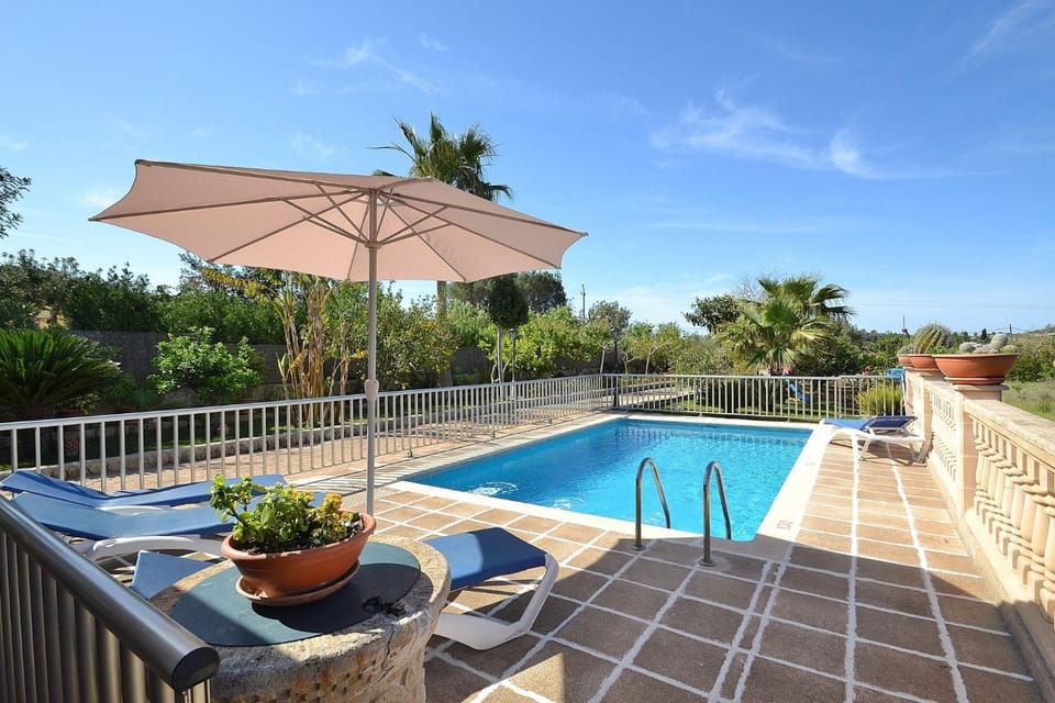 Patio, Day, Garden, Garden view, Pool view, Swimming pool, sunbed
