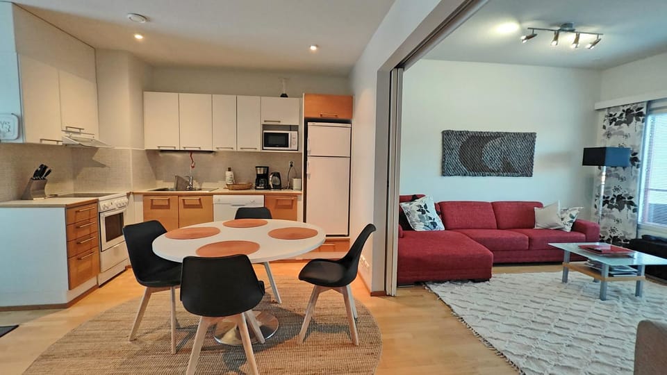 Living room, Dining area, kitchen