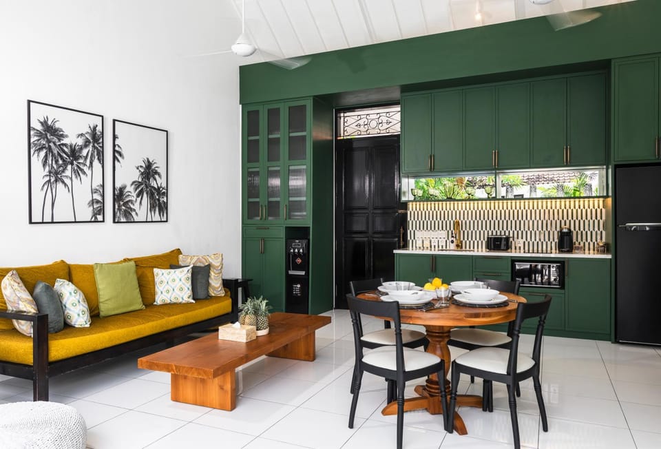 Living room, Dining area, kitchen