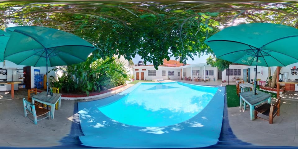 Living room, Inner courtyard view