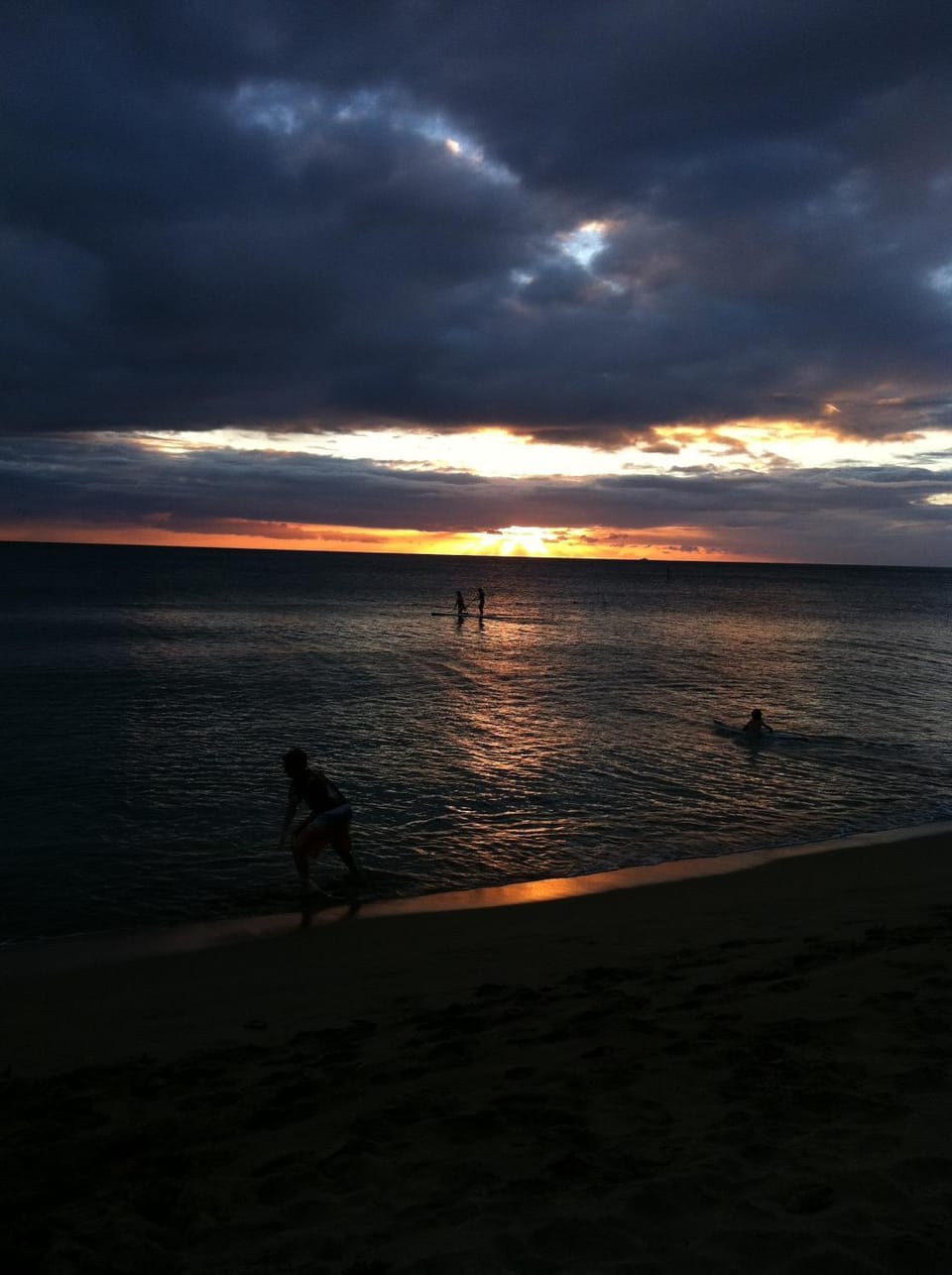 Beach, Sunset