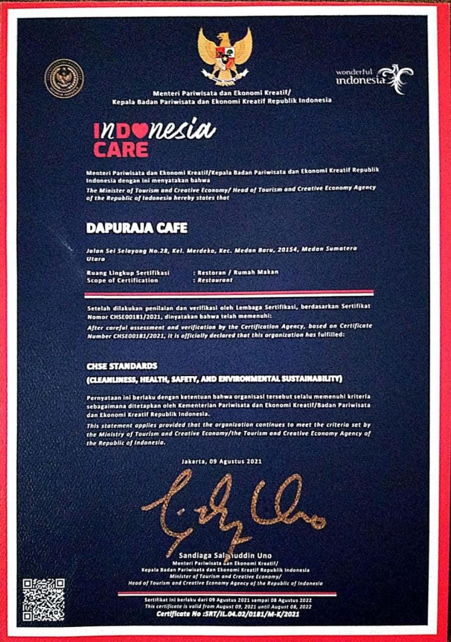 Certificate/Award