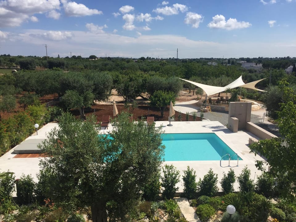 Day, Bird's eye view, Summer, Garden view, Pool view, Swimming pool