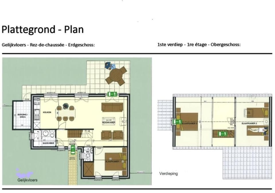 Floor plan, Text overlay