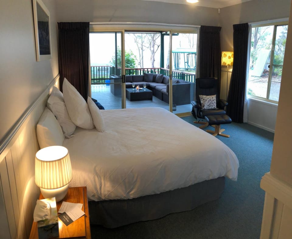 Patio, Seating area, Bedroom