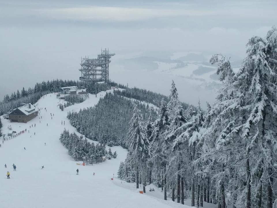 Skiing