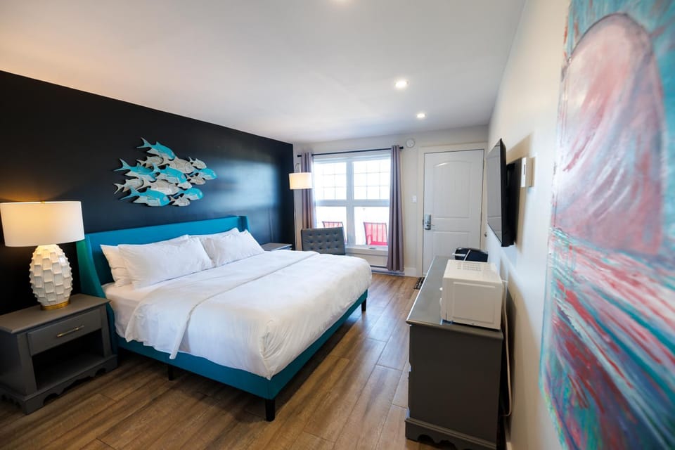 Bedroom, Sea view