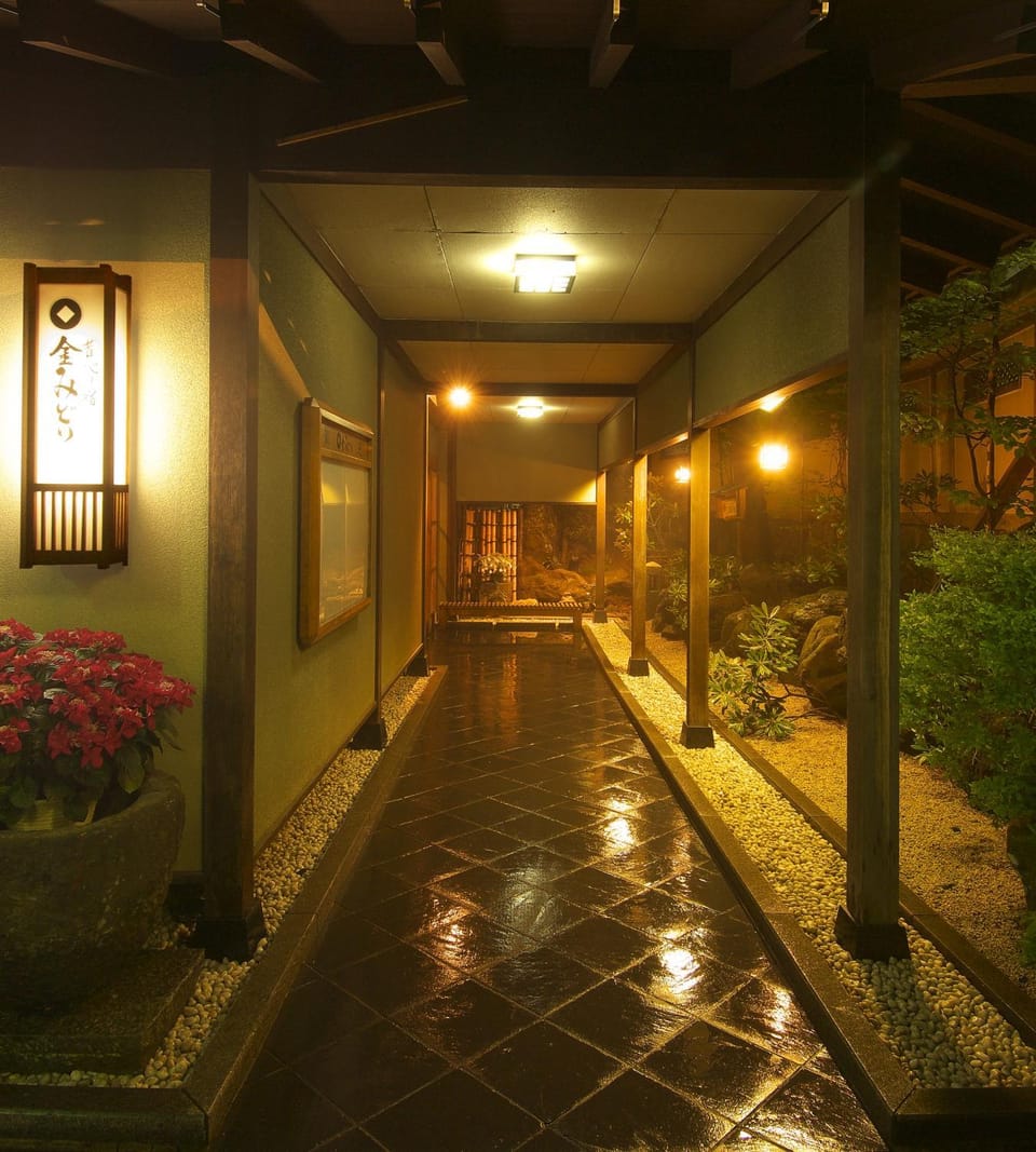 Facade/entrance, Night
