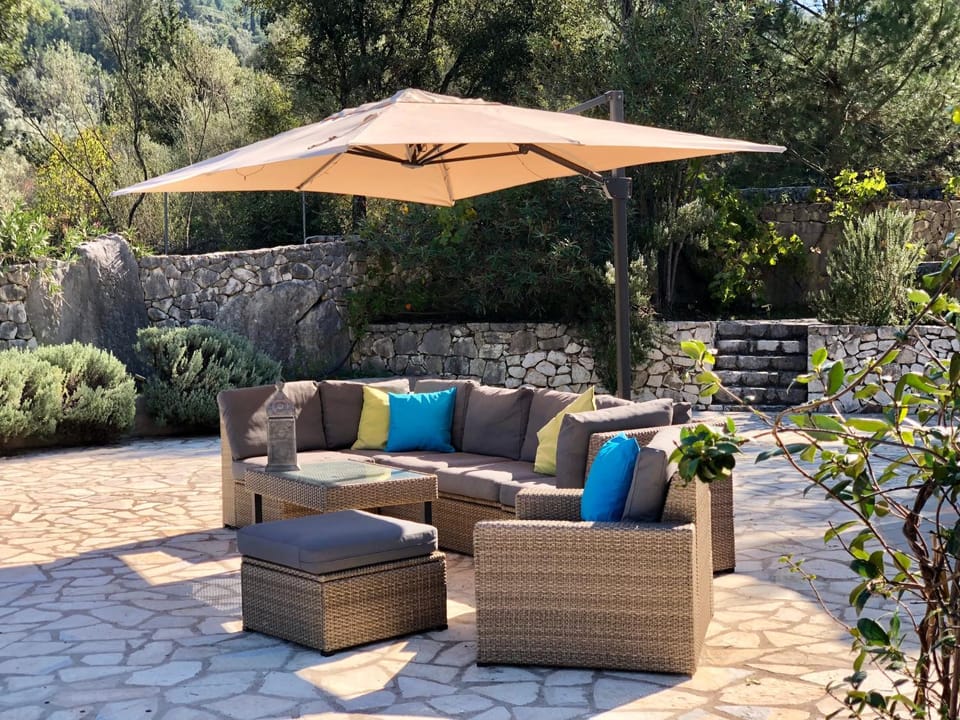 Patio, Garden, Seating area