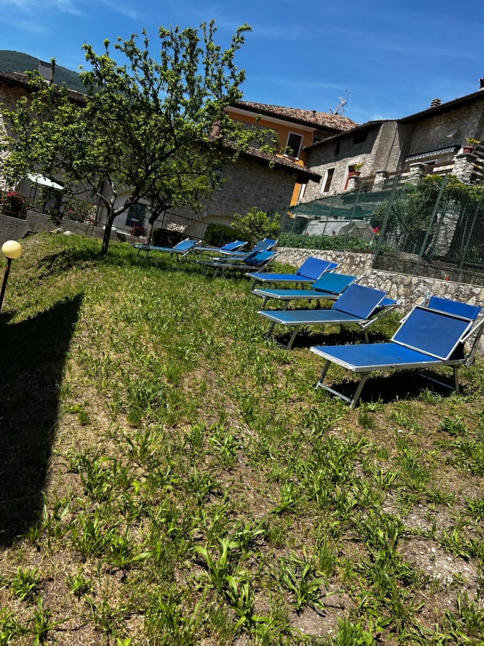 Garden view, sunbed