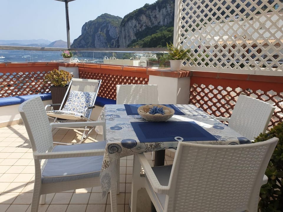 Patio, Balcony/Terrace, Seating area, Sea view