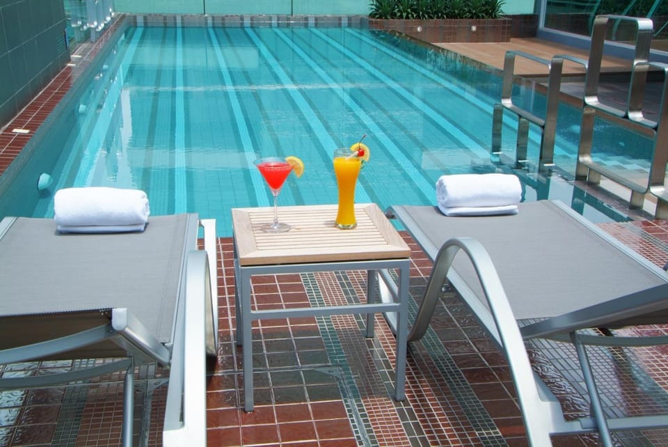 Pool view, Swimming pool