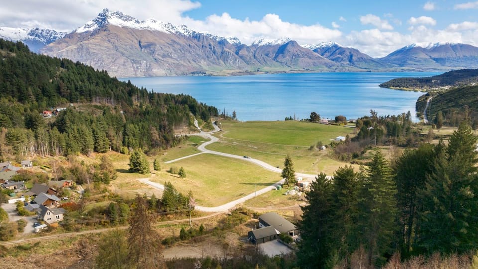 Natural landscape, Bird's eye view, Mountain view