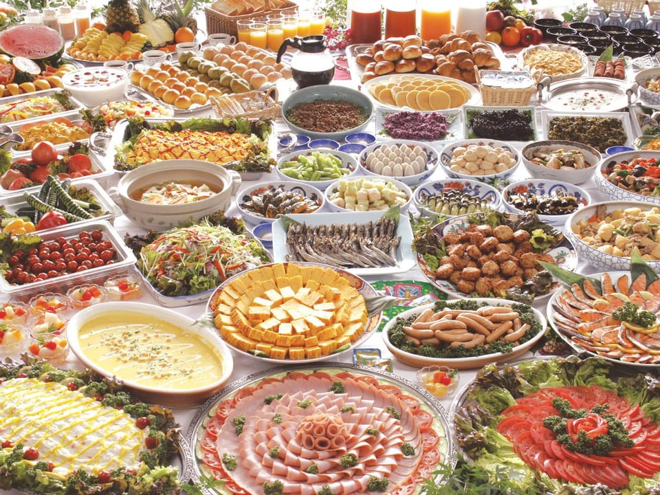 Food close-up, Breakfast, Buffet breakfast