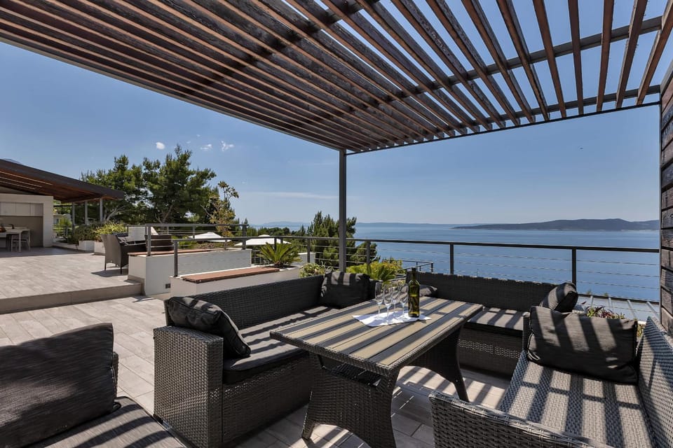 Balcony/Terrace, Seating area, Sea view