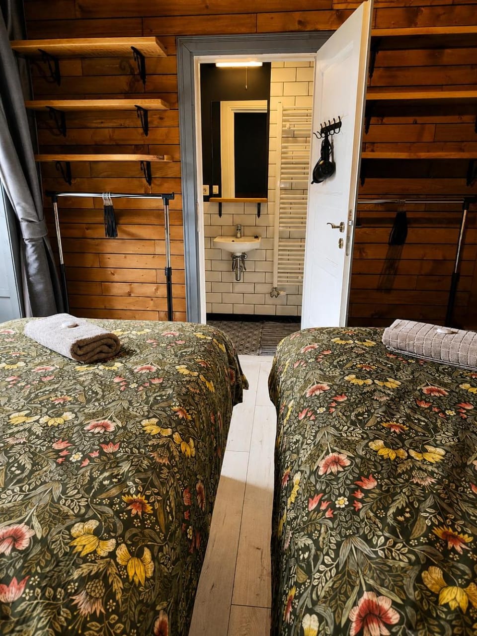 Bed, Bathroom, Bedroom