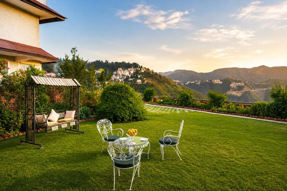 Garden, Mountain view