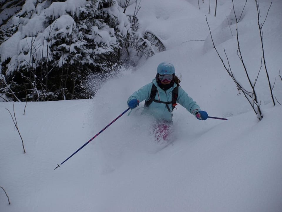 Skiing