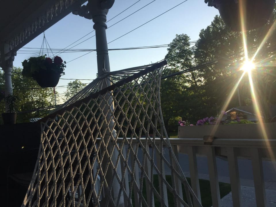 Patio, Balcony/Terrace, Street view