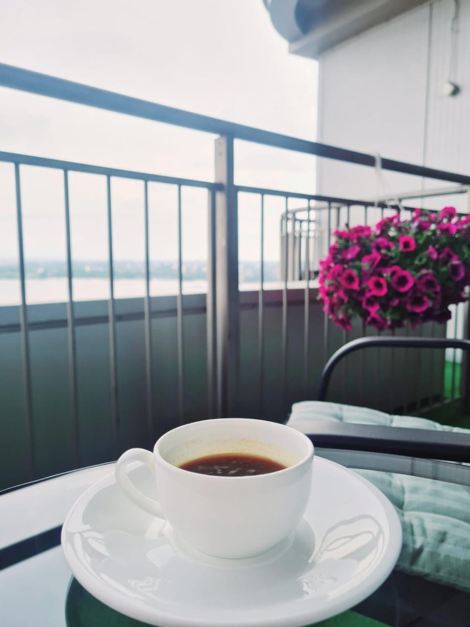 Balcony/Terrace, City view, River view