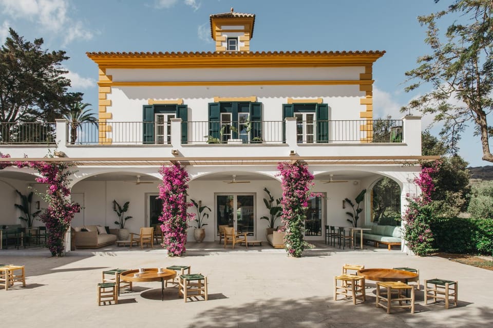 Property building, Patio