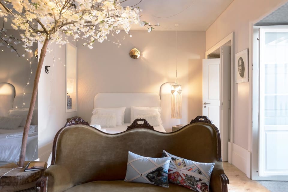 Living room, Bedroom