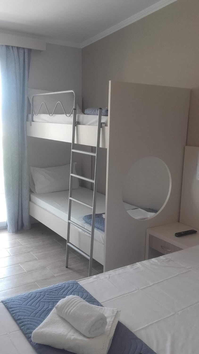 Photo of the whole room, Bedroom, bunk bed