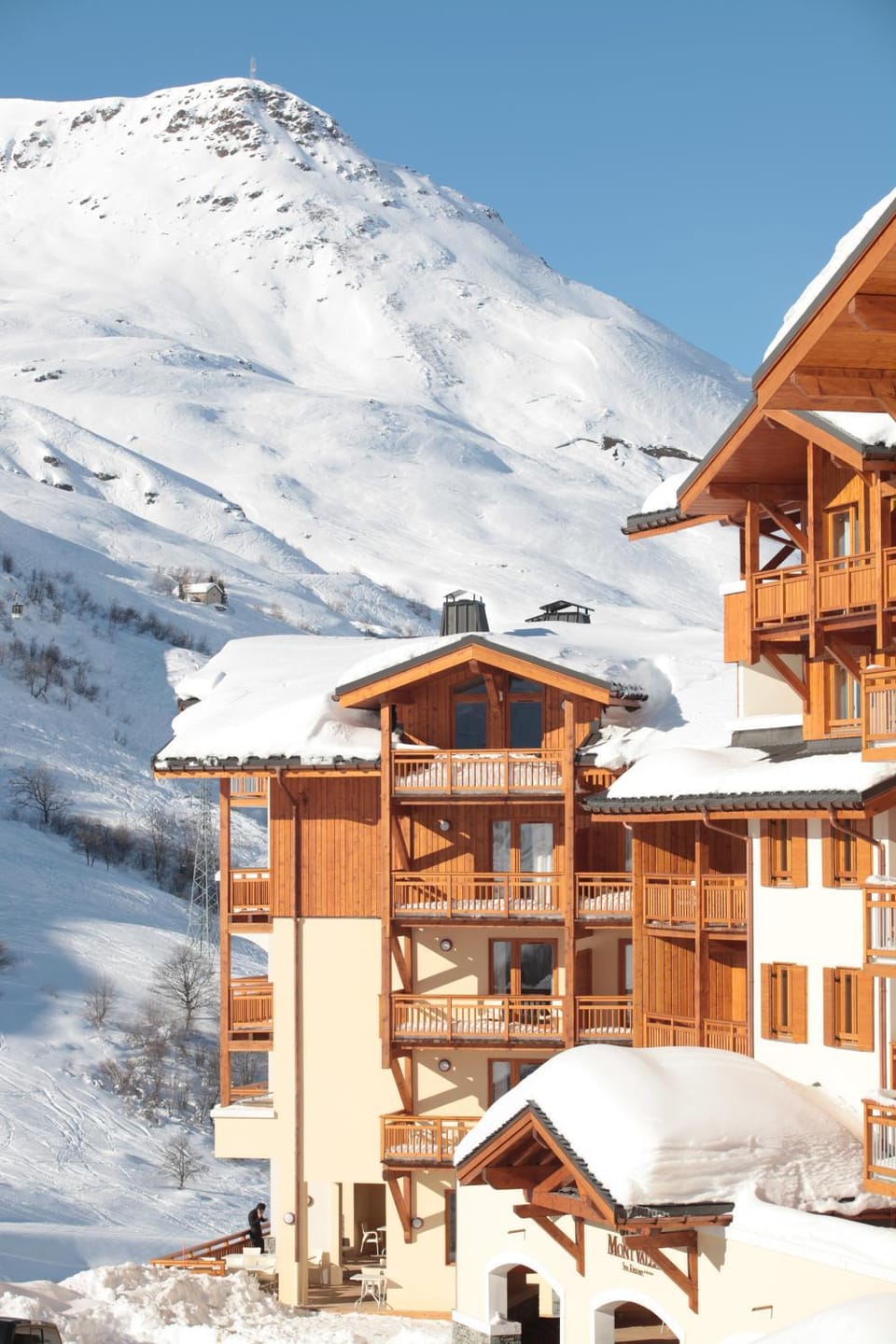 Winter, Mountain view