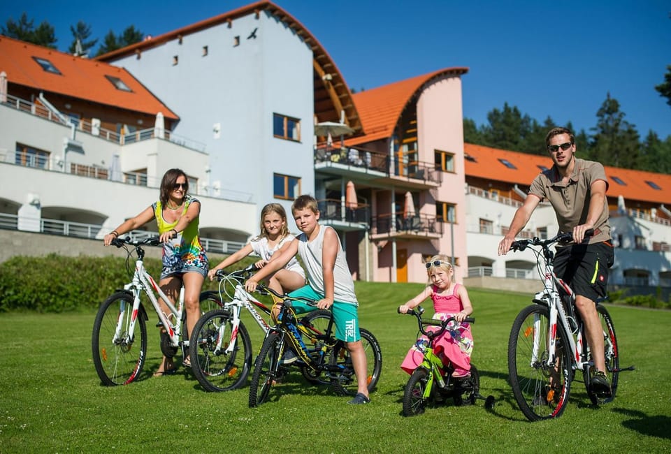 Summer, Cycling, Family