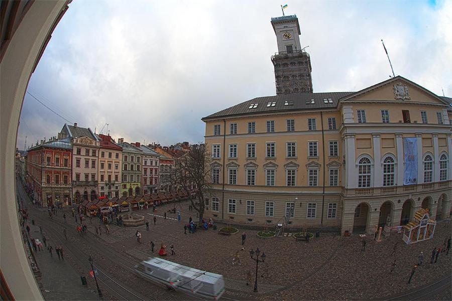 Property building, City view